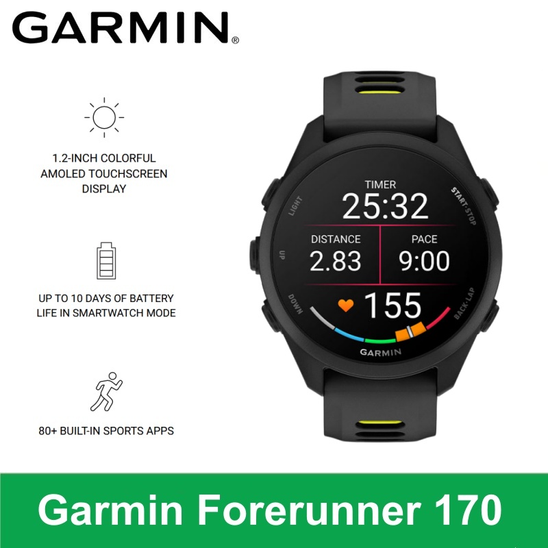 Timex Watches Smartwatch - Garmin Forerunner 170 Smartwatch Professionele smartwatch