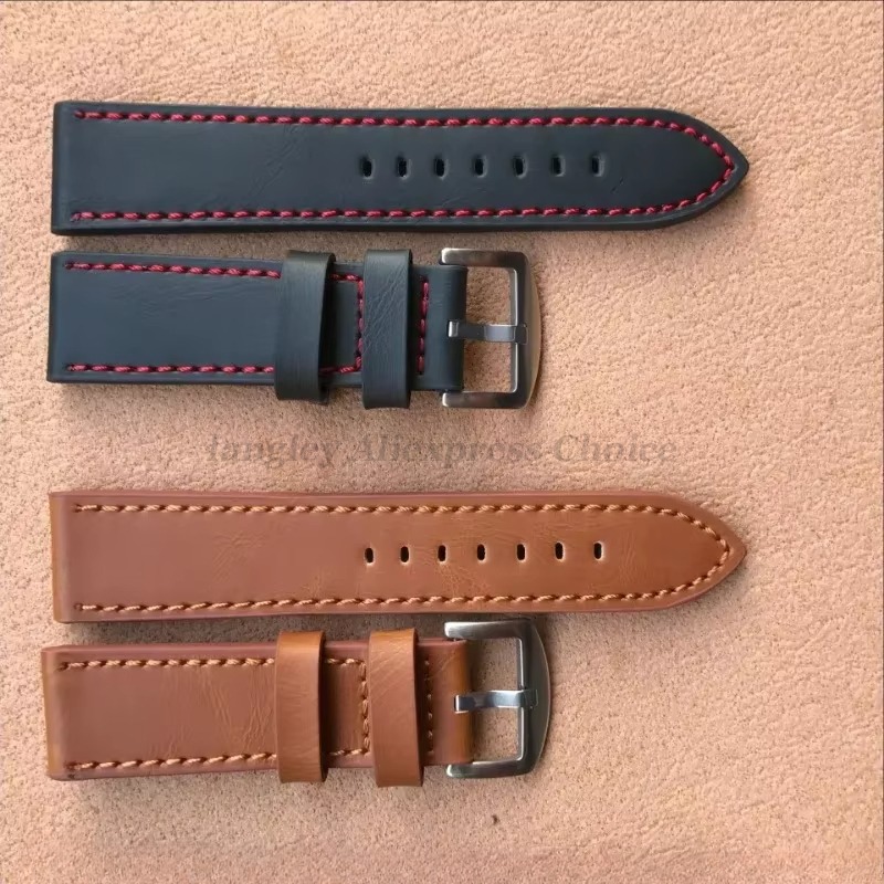 Smartwatch Vintage Watches For Women - Lederen horlogeband voor Omega voor Seiko