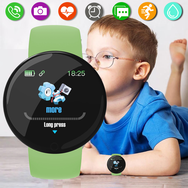 Smartwatch Watches For Kids - Kids Smart Digitale Horloge Bloeddruk Waterdichte