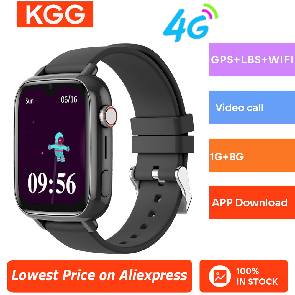 Smartwatch Watches For Kids With Gps - 4G Smart Watch Kinderen Video-oproep SOS