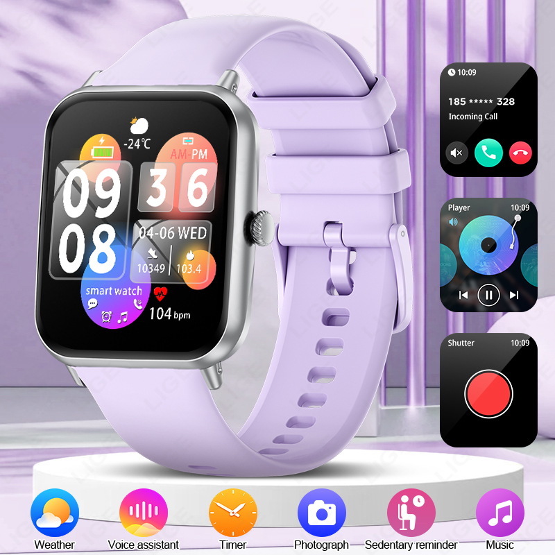Watches Ladies Smartwatch - LUIK Mode 1.83 