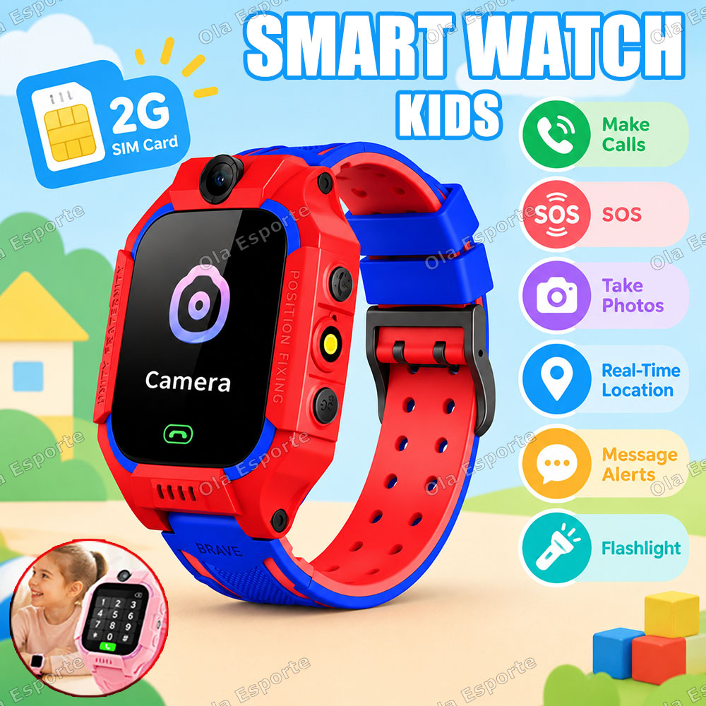 Smartwatch Watches For Kids With Gps - 2027 Nieuwe 2G/5G Kinder Smartwatch GPS