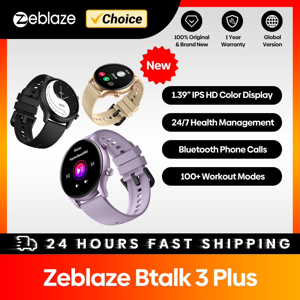 Watches Ladies Smartwatch - Nieuwe Zeblaze Btalk 3 Plus Voice