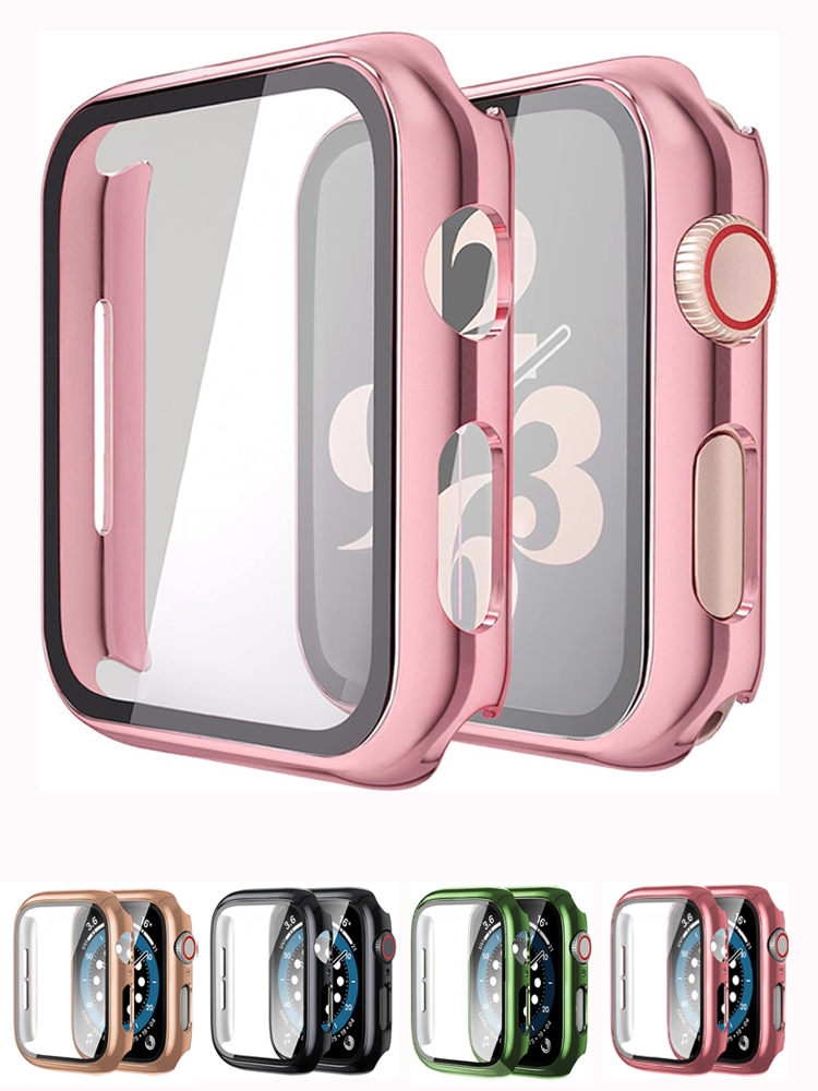 Smartwatch Watches For Girls - Glazen + Hoes Voor Apple Watch