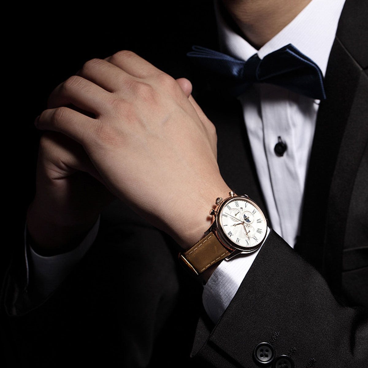Smartwatch Vintage Watches For Women - 22 mm horlogeband, vintage ontwerp, verstelbaar,