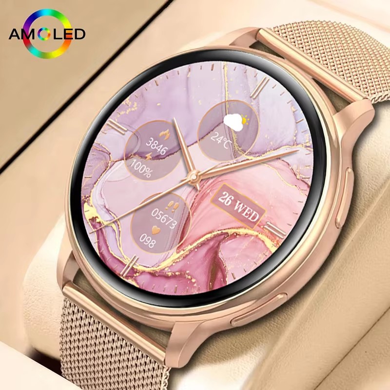 Timex Watches Smartwatch - Smart Volledige Circulaire Mode Horloge Bluetooth