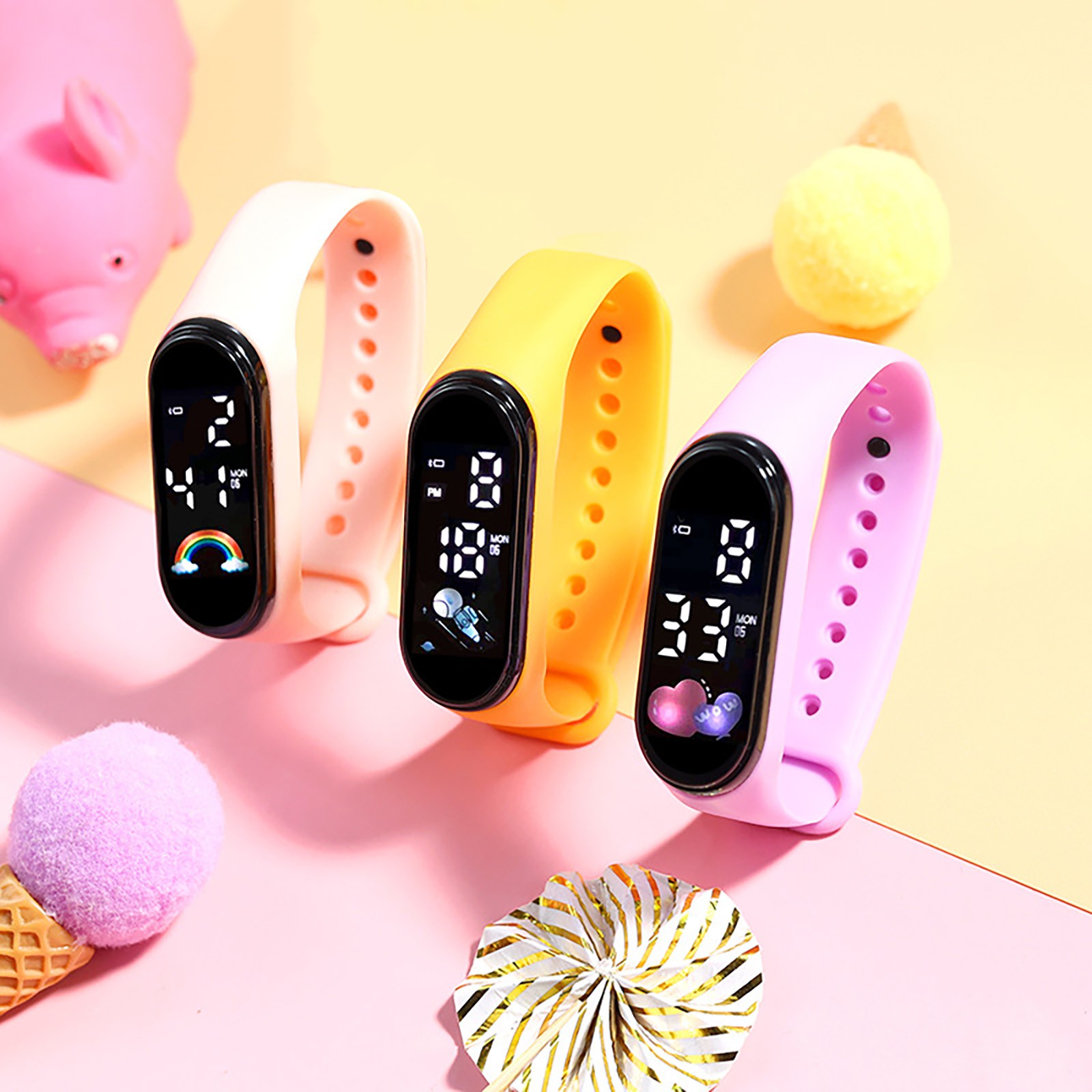Smartwatch Digital Watches For Kid Girl - Kinderen kijken verjaardagscadeau voor jongen meisje