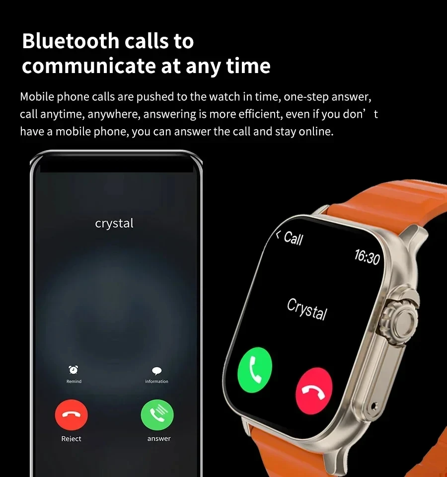 Nieuwe Watch T10 Ultra Smartwa - Smartwatch Watches For Girls recensie en prijs