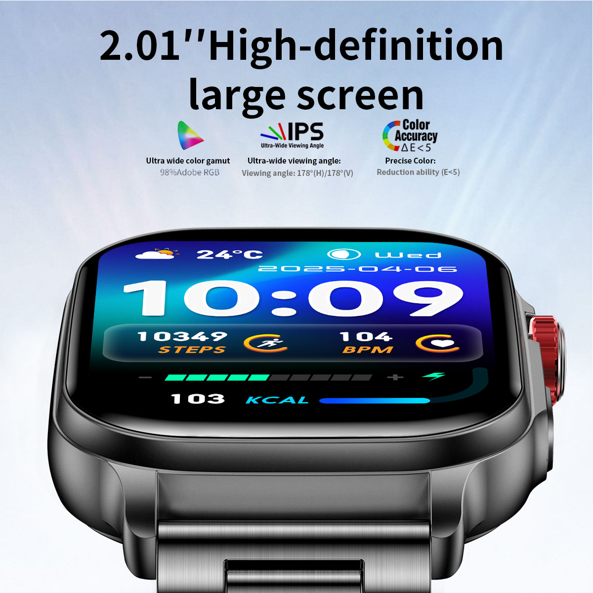 2026 Smartwatch 2.01'' Fitness - Smartwatch Watches Price recensie en prijs