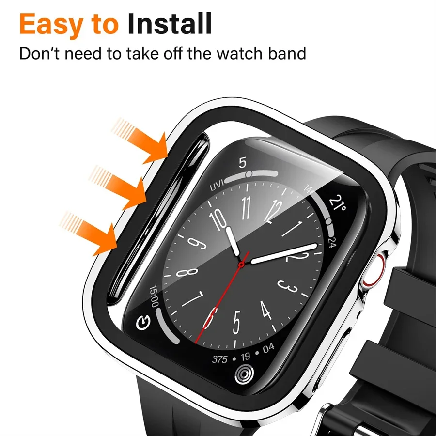 Glas + cover Voor Apple Horlog - Smartwatch Watches For Girls recensie en prijs
