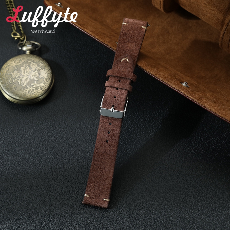 Vintage Suède Horlogeband 18mm - Smartwatch Vintage Watches For Women recensie en prijs