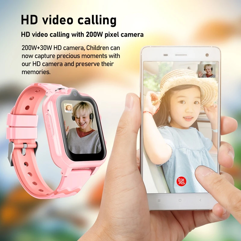 Yoateo Smart Watch Kids 4G KT1 - Smartwatch Watches For Kids With Gps recensie en prijs