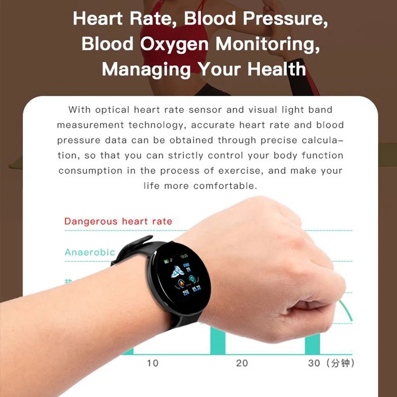 Kids Smart Digitale Horloge Bl - Smartwatch Watches For Kids recensie en prijs
