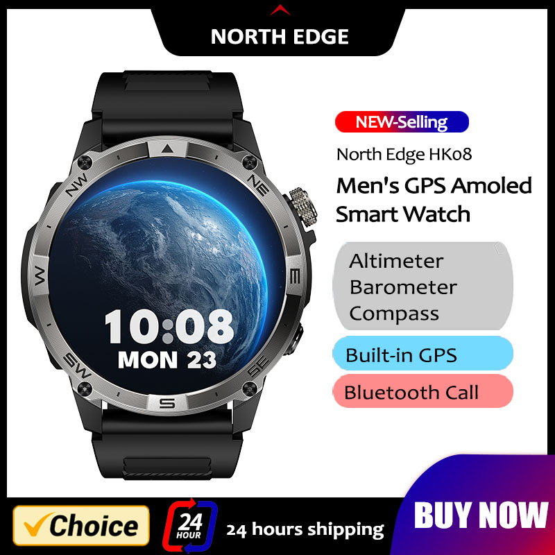 NORTH EDGE GPS Sport Smart Wat - Altimeter Compass Watch recensie en prijs