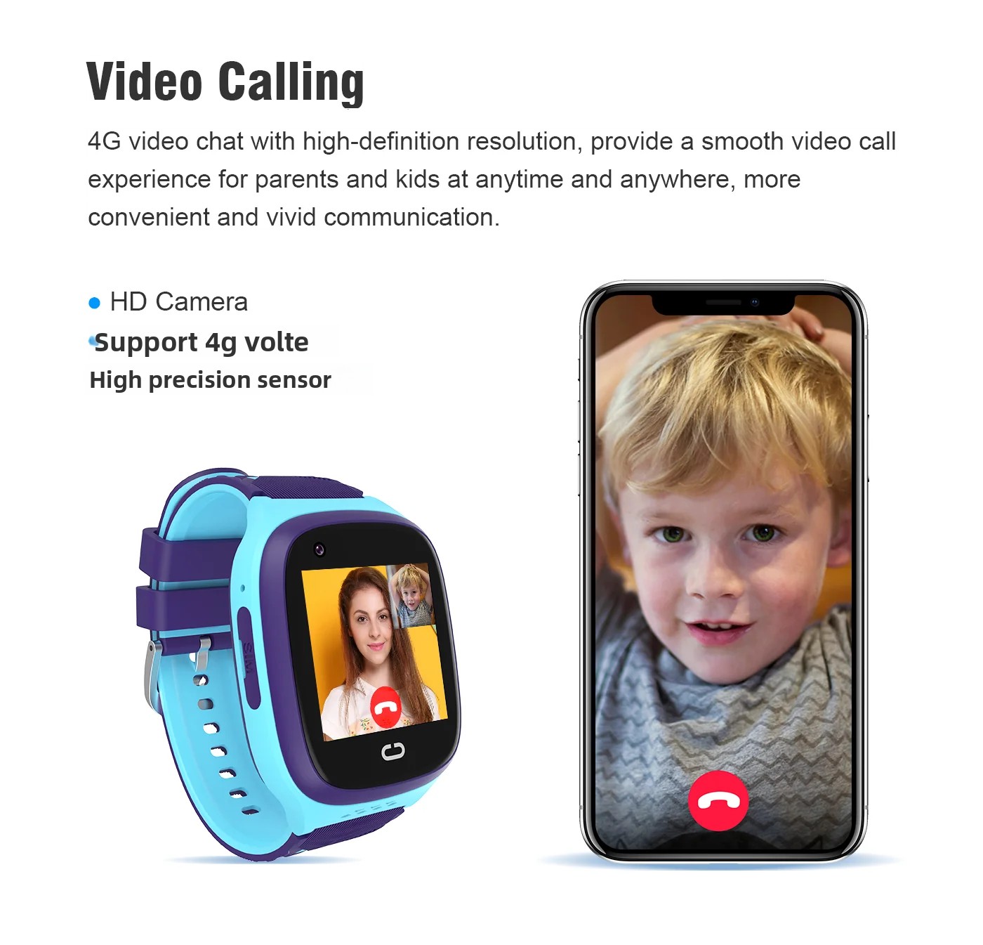 4G Kids Smartwatch SOS Waterdi - Smartwatch Watches Price recensie en prijs