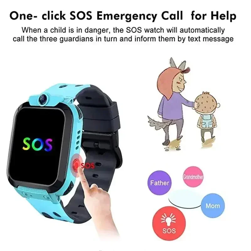 Lenovo Waterdichte Smartwatch  - Smartwatch Watches For Kids With Gps recensie en prijs