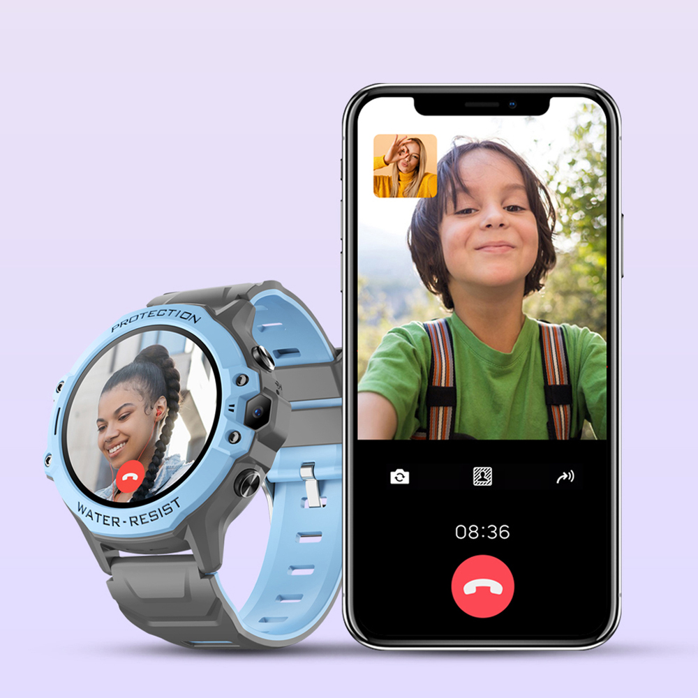 VALDUS VK55 Kinderhorloge SOS- - Smartwatch Watches For Kids With Gps recensie en prijs