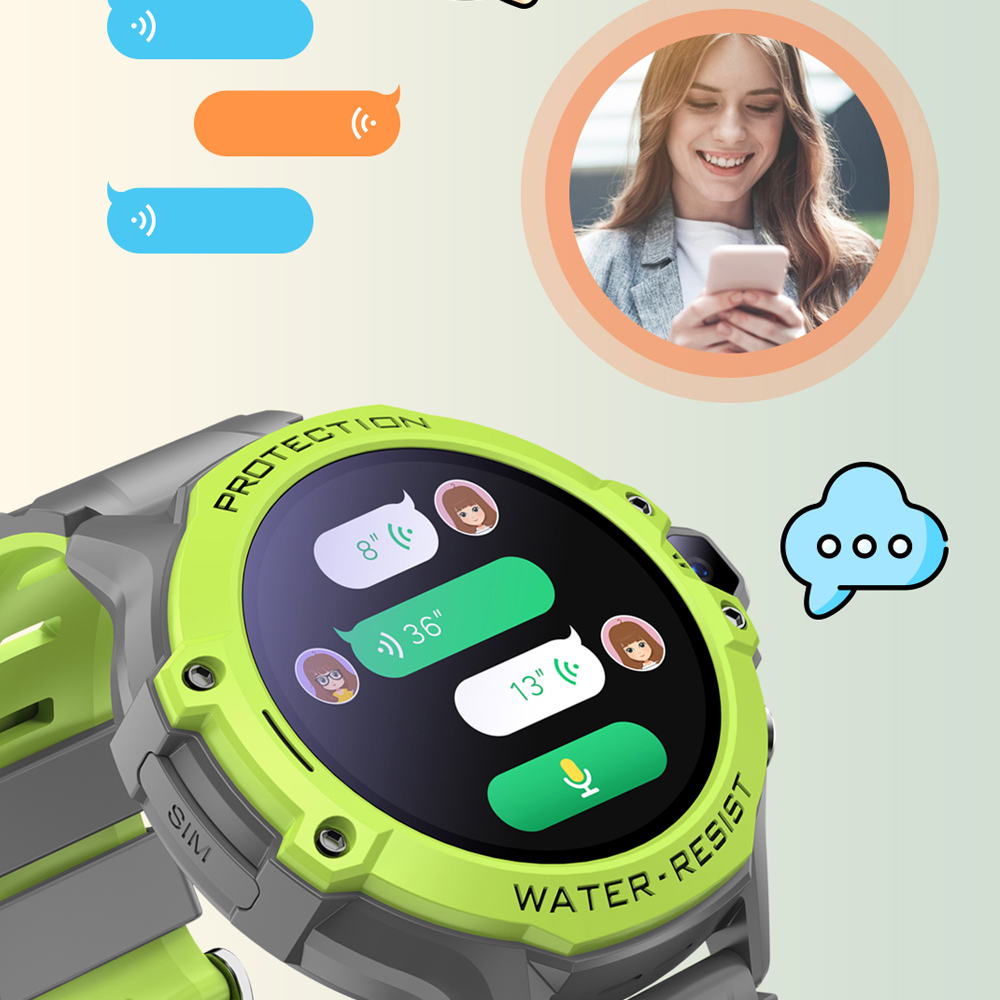 VALDUS VK55 Kinderhorloge SOS- - Smartwatch Watches For Kids With Gps recensie en prijs