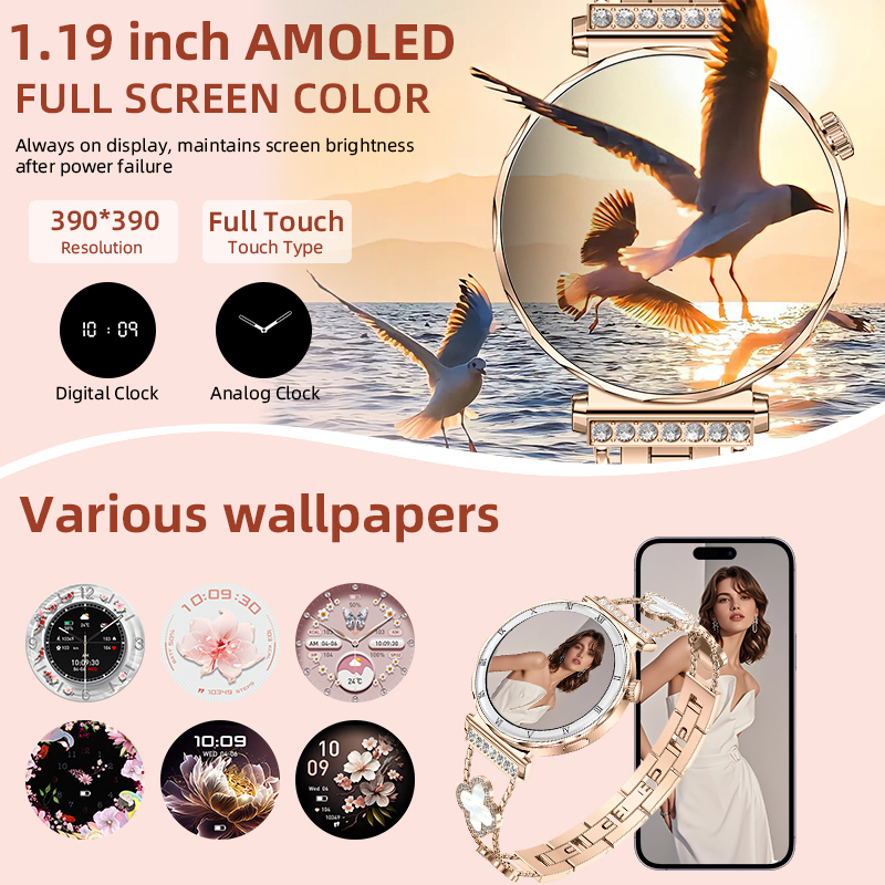 LIGE Nieuw Dames Smartwatch 1. - Watches Ladies Smartwatch recensie en prijs