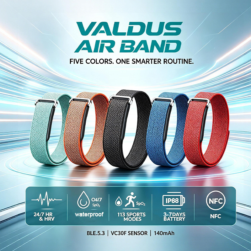 VALDUS Air Band Smart Bracelet - Smartwatch Watches Price recensie en prijs
