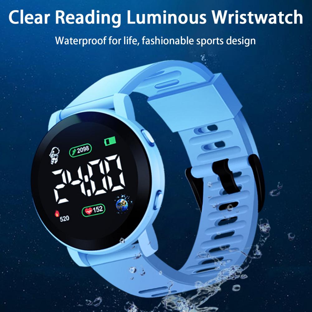 LED digitaal horloge voor kind - Smartwatch Digital Watches For Kid Girl recensie en prijs