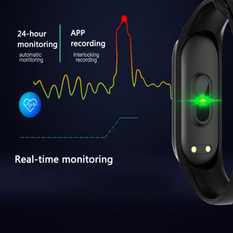 M4 Slimme Waaks Sport Polsband - Smartwatch Watches Brands For Women recensie en prijs
