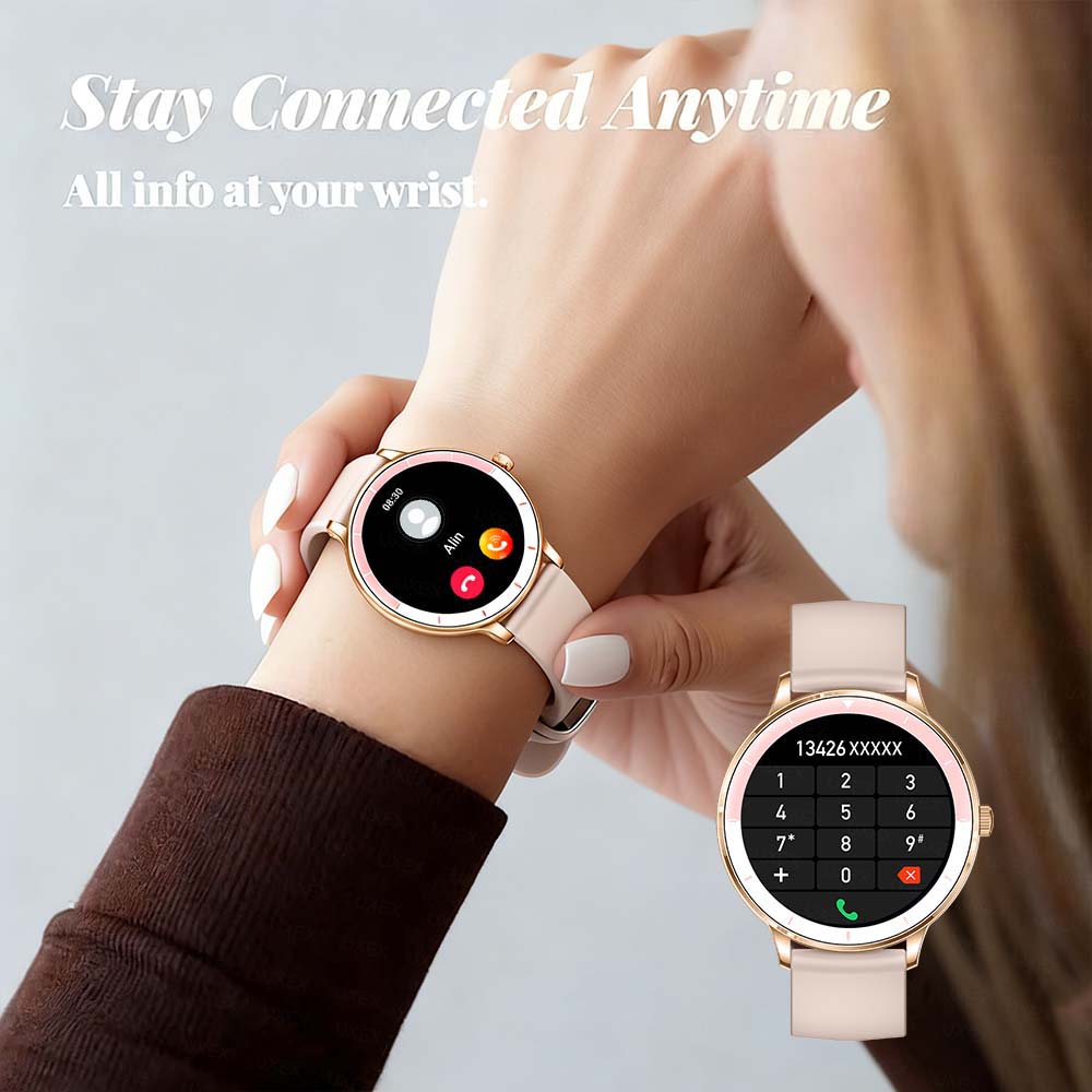 Dames Smartwatch 1.26 Inch HD  - Watches Ladies Smartwatch recensie en prijs