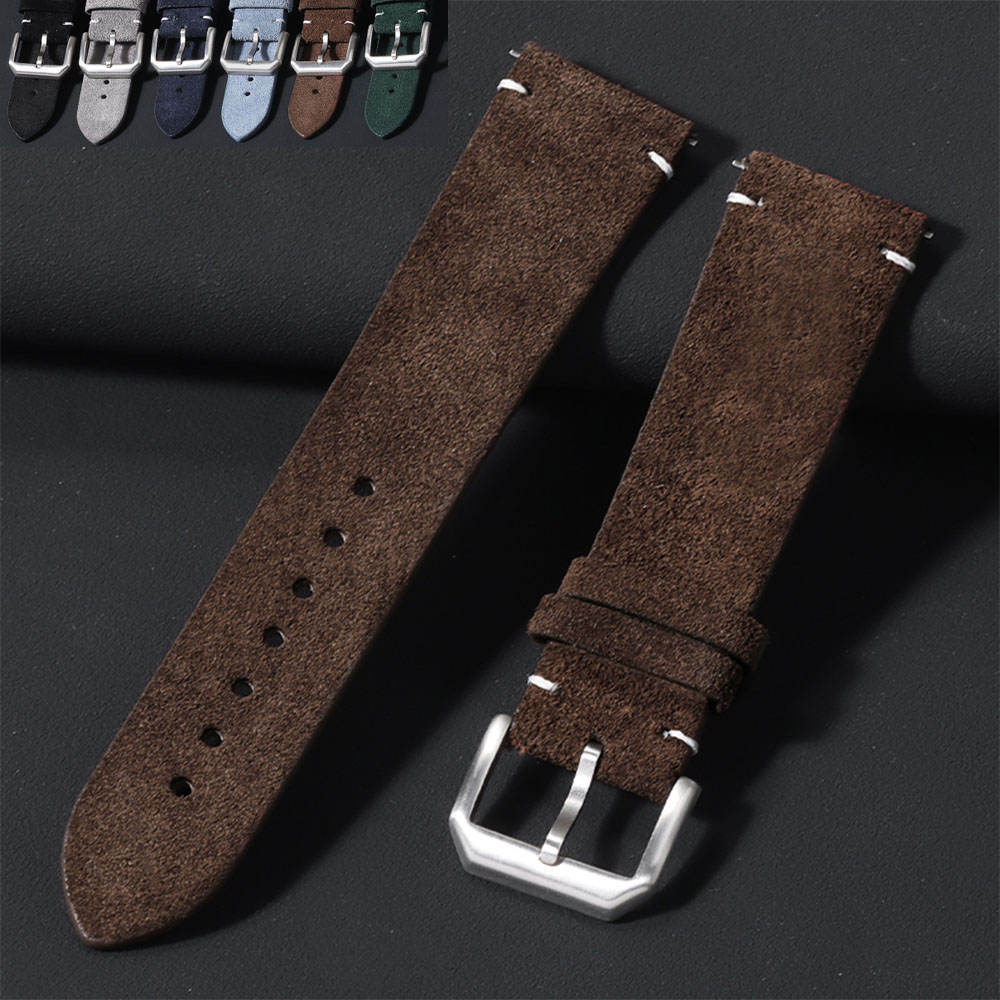20mm 22mm Zacht Suède Lederen  - Smartwatch Vintage Watches For Women recensie en prijs