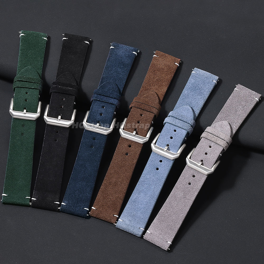 20mm 22mm Zacht Suède Lederen  - Smartwatch Vintage Watches For Women recensie en prijs
