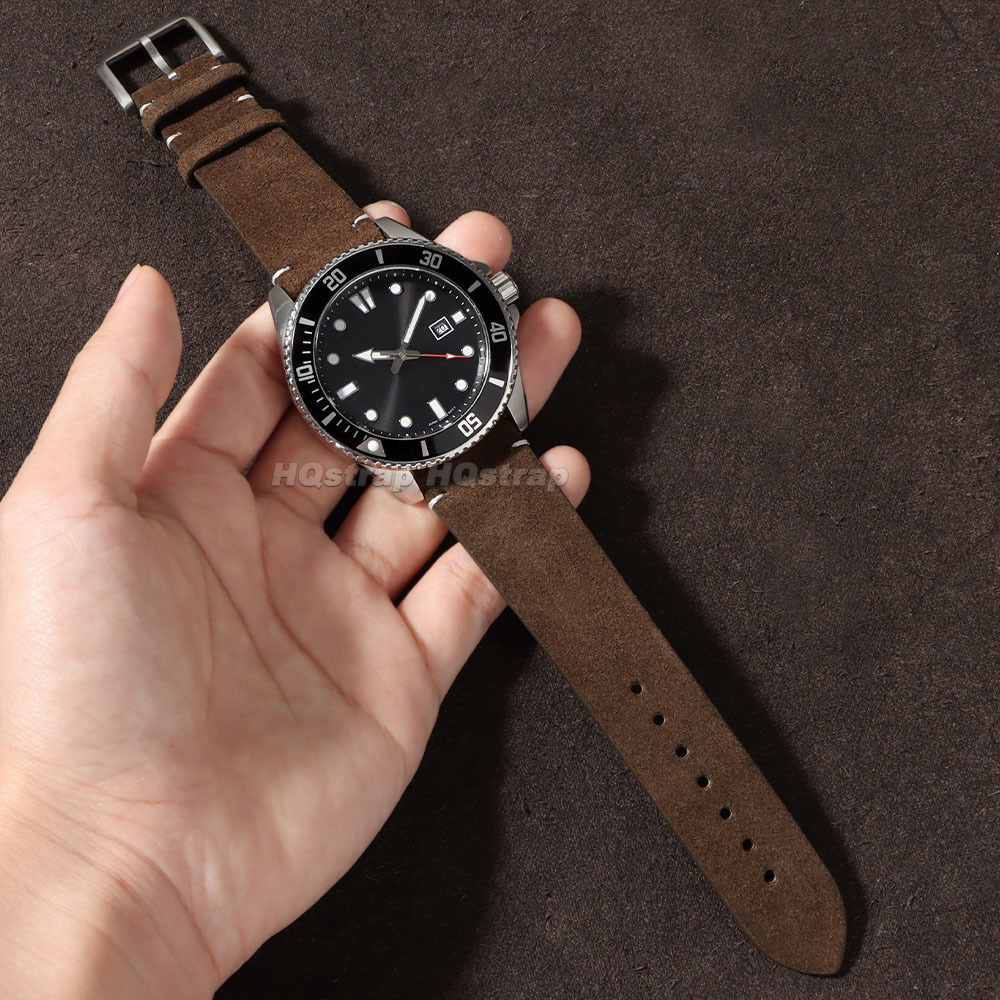 20mm 22mm Zacht Suède Lederen  - Smartwatch Vintage Watches For Women recensie en prijs