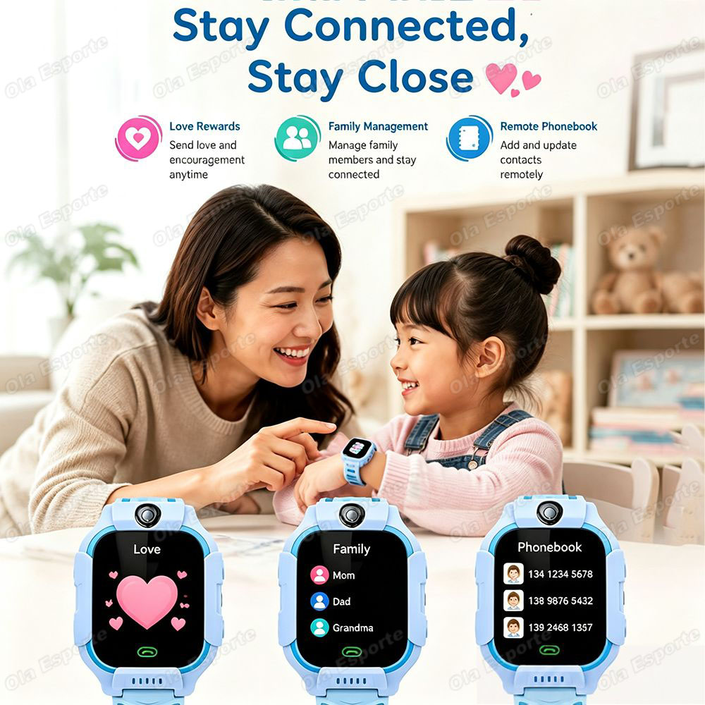 2026 Nieuw 5G Kinder GPS Smart - Smartwatch Watches For Kids With Gps recensie en prijs