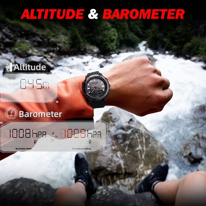 NORTH EDGE 2026 THARSIS Herenh - Altimeter Compass Watch recensie en prijs