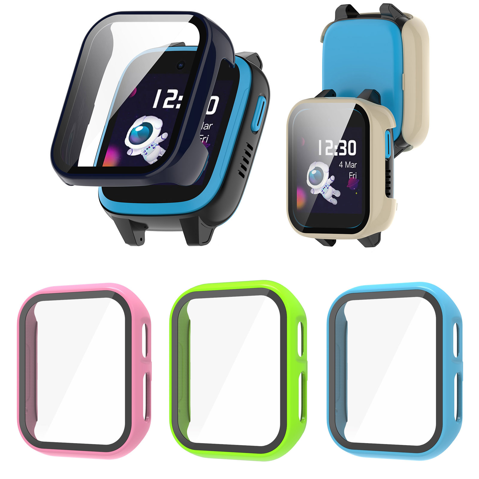 Harde Rand Shell Glas Screen P - Smartwatch Watches For Kids recensie en prijs