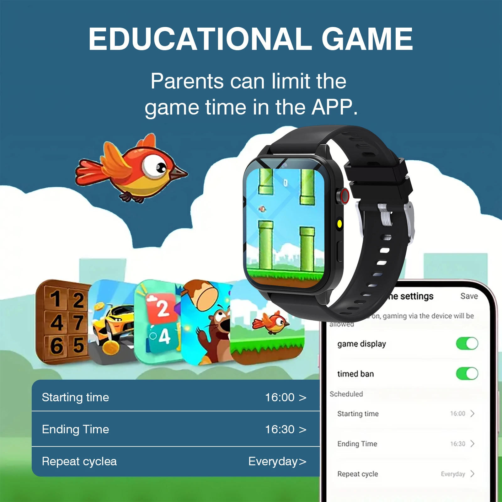 Smartwatch voor kinderen, 18 g - Smartwatch Watches For Girls recensie en prijs
