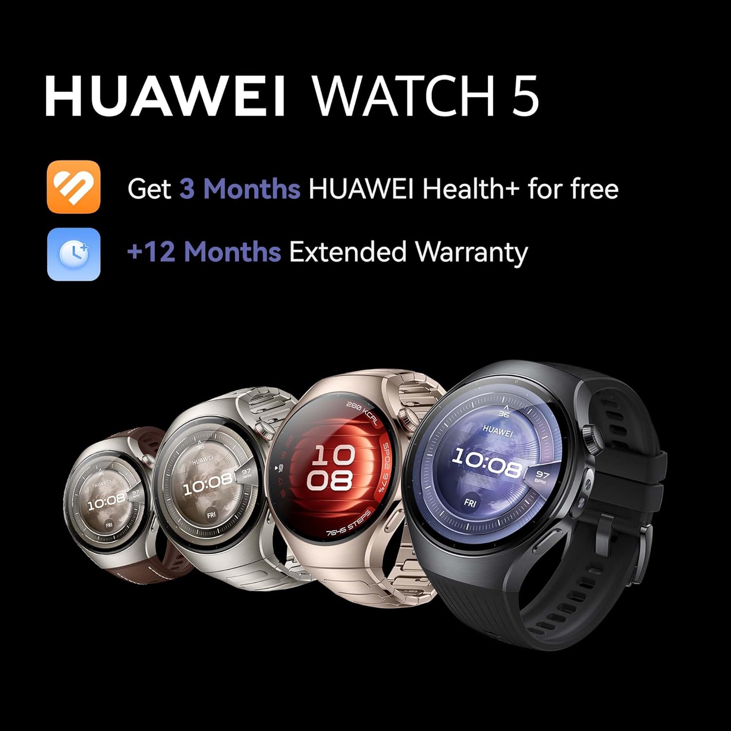 HUAWEI WATCH 5, 46mm Smartwatc - Timex Watches Smartwatch recensie en prijs