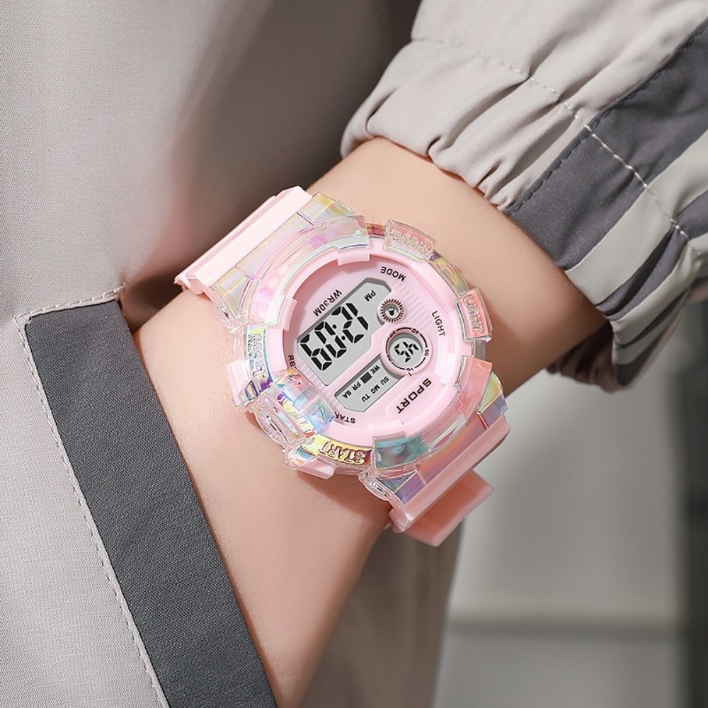 Waterdichte sportkinderhorloge - Smartwatch Digital Watches For Kid Girl recensie en prijs