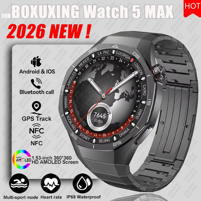 2026 Nieuwe BOXUXING Horloge 5 - Smartwatch Watches For Women With Gps recensie en prijs