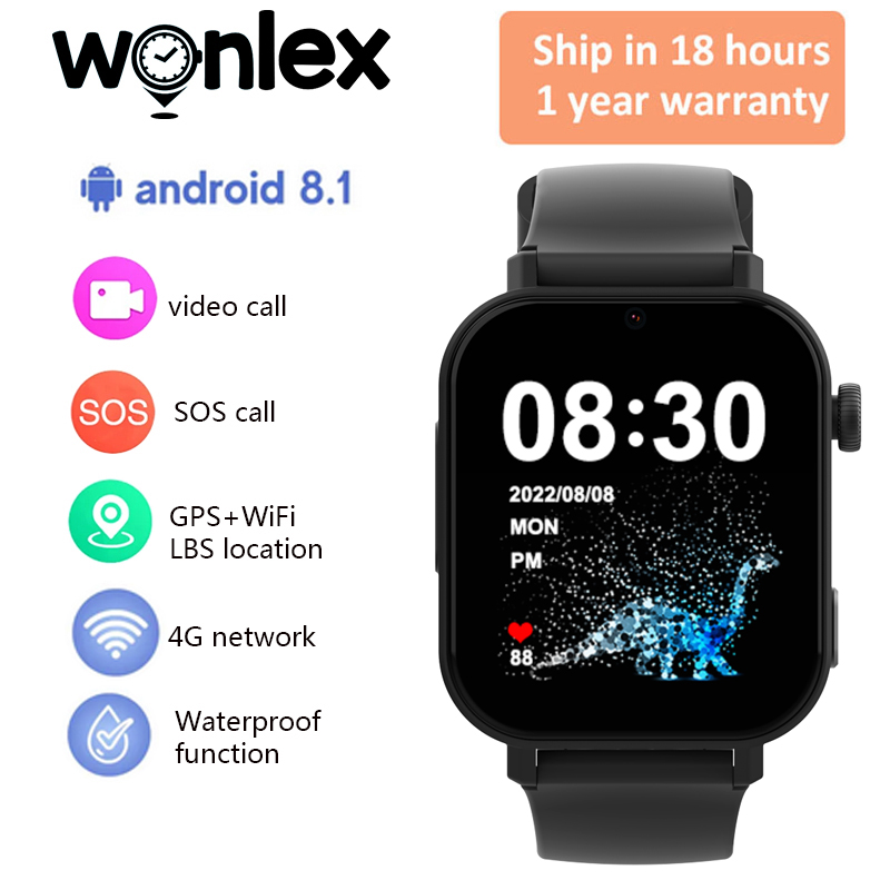 Wonlex KT36 4G Smart Watch Kin - Smartwatch Watches For Kids With Gps recensie en prijs