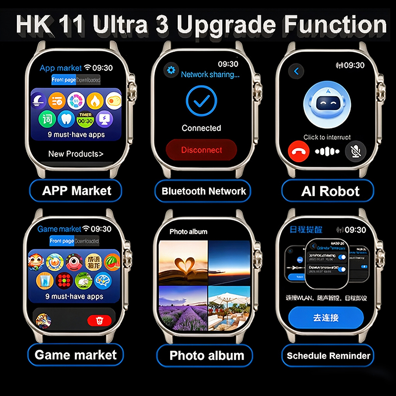 Nieuwe Horloges Heren HK11 ULT - Smartwatch Watches For Women With Gps recensie en prijs