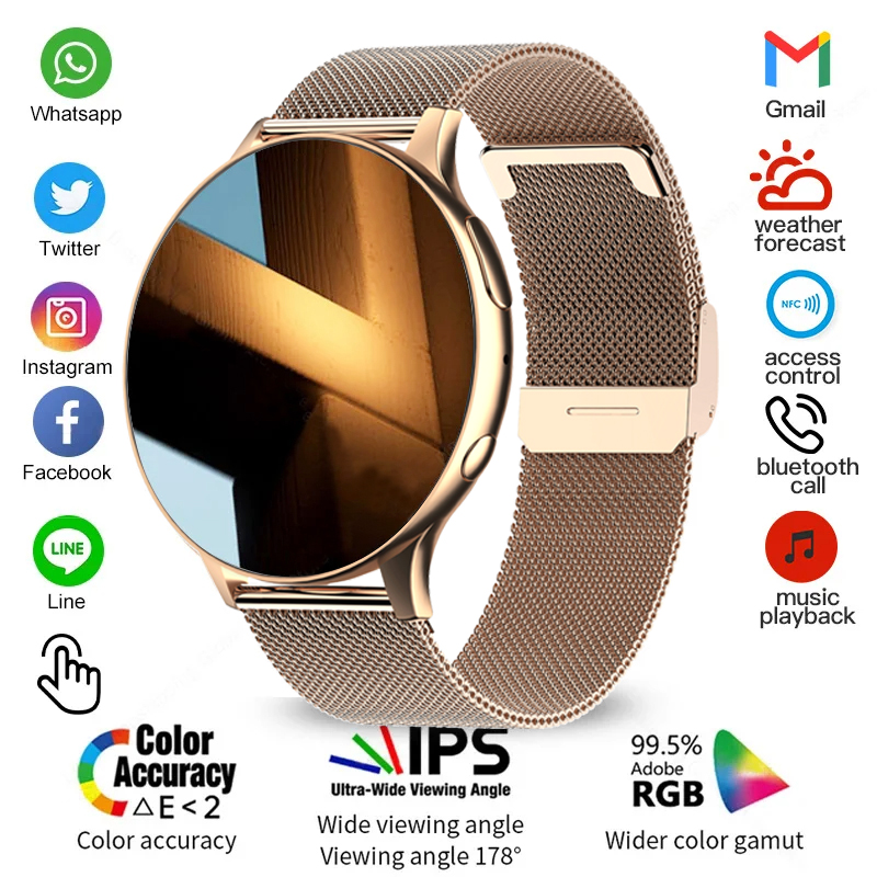 2026 Vrouwen Bluetooth Call Sm - Watches Ladies Smartwatch recensie en prijs