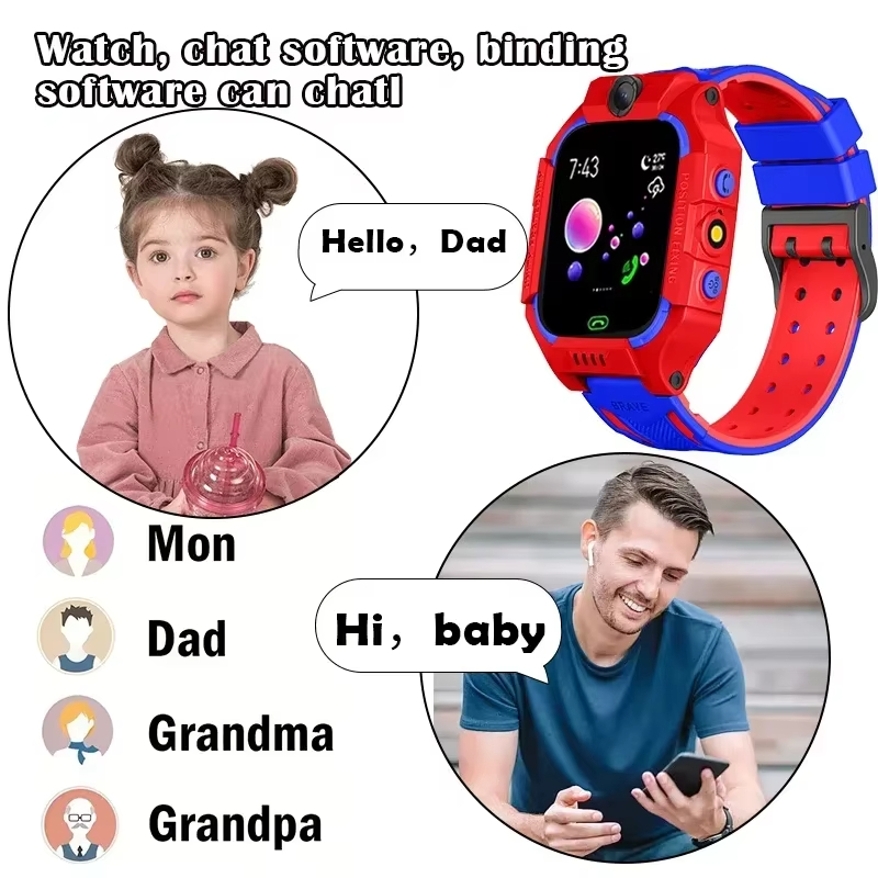 Lenovo HOT 5G Kinderkamera Sma - Smartwatch Watches For Kids With Gps recensie en prijs