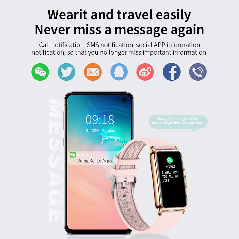 LUIK Stappenteller Bluetooth O - Watches Ladies Smartwatch recensie en prijs