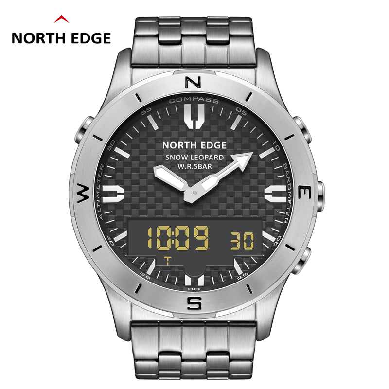 NORTH EDGE Heren Sport Digitaa - Altimeter Compass Watch recensie en prijs